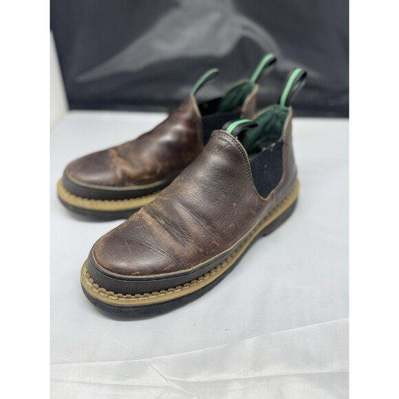 GEORGIA BOOTS Giant Romeo Work Shoes Men\'s Size 9 M Brown GR262 EUC main image 7
